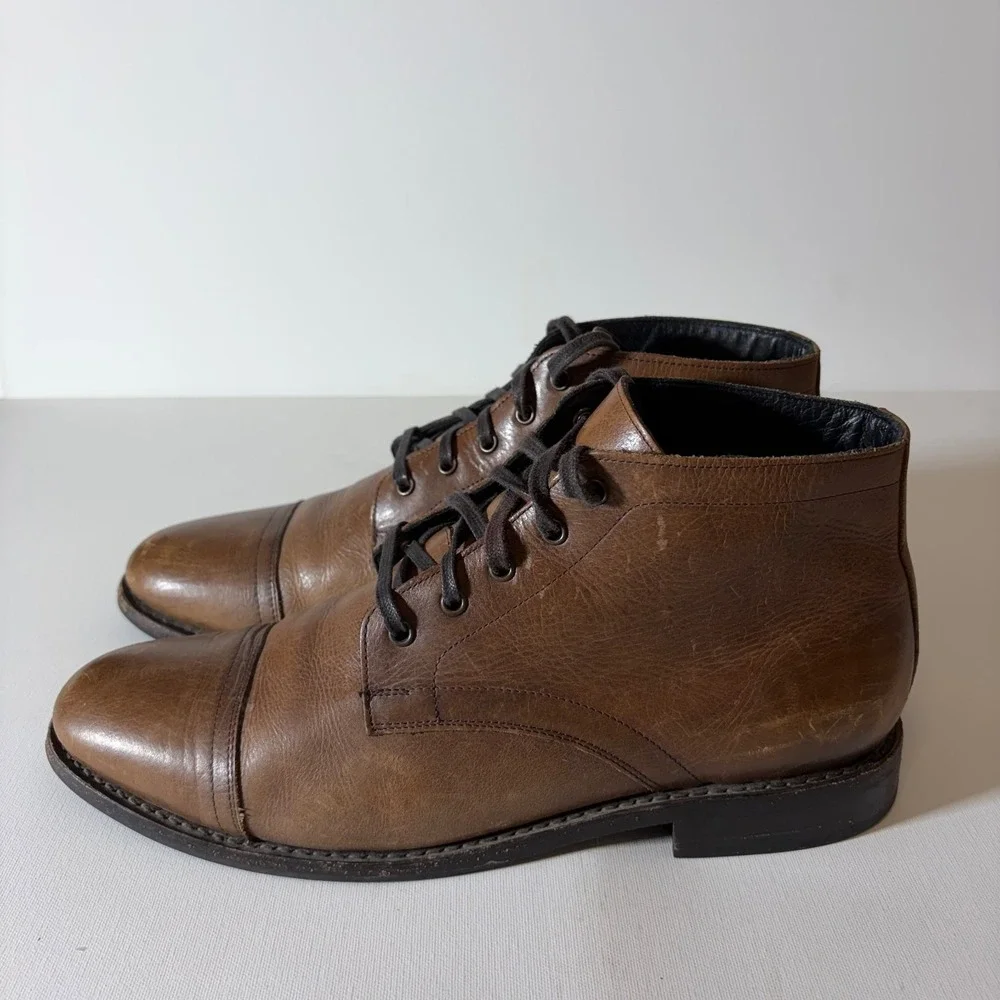 Thursday Boots Mens 11.5 Cadet Chukka Shoes Ankle Designer NYC Casual - Picture 4 of 8